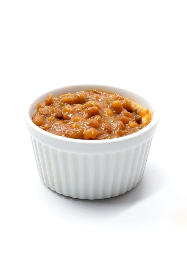 Honey Spiced Baked Beans [gf].